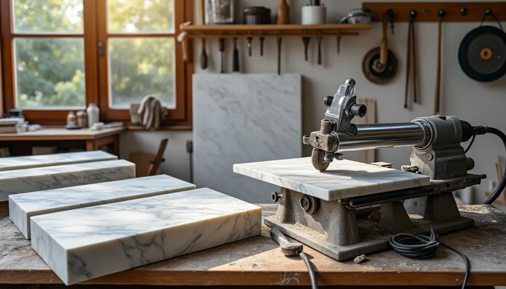 découvrez notre guide pratique pour apprendre à découper du marbre à la maison. découvrez les outils nécessaires, des astuces étape par étape et des conseils de sécurité pour réaliser vos projets de bricolage en toute confiance.