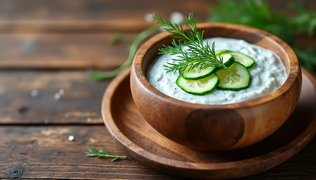 découvrez notre recette de tzatziki maison sur tonbonbon.fr ! un mélange frais et savoureux de yaourt, concombre et épices, facile à réaliser pour accompagner vos plats ou vos apéritifs. idéal pour impressionner vos invités avec une touche authentique et faite maison.