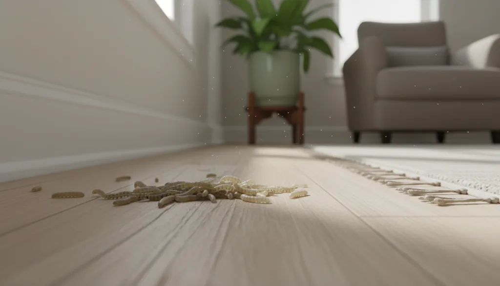 découvrez comment identifier et éliminer efficacement les vers blancs dans votre maison pour protéger votre intérieur et votre santé.