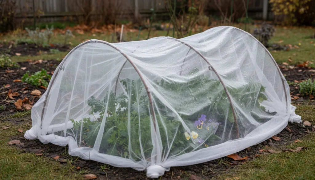 apprenez à fabriquer une voile d'hivernage maison pour protéger efficacement vos plantes du froid et des intempéries cet hiver.
