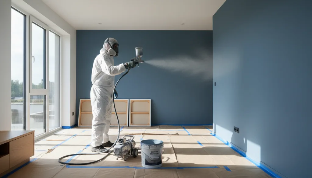 airlessdeco : découvrez nos services de peinture par projection, des réalisations de qualité et les avis de nos clients satisfaits.