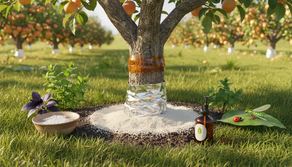découvrez 7 solutions efficaces pour protéger vos arbres fruitiers des fourmis et préserver la santé de vos fruits naturellement.