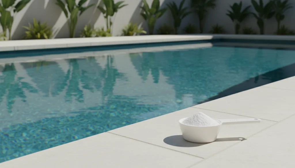 découvrez comment doser parfaitement le bicarbonate de soude dans votre piscine pour maintenir un équilibre idéal de l'eau et garantir une baignade saine et agréable.